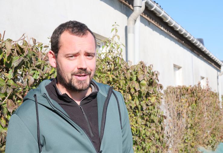 Florent Piron s'est installé en 2024, après avoir exercé le métier de technicien d'élevage.