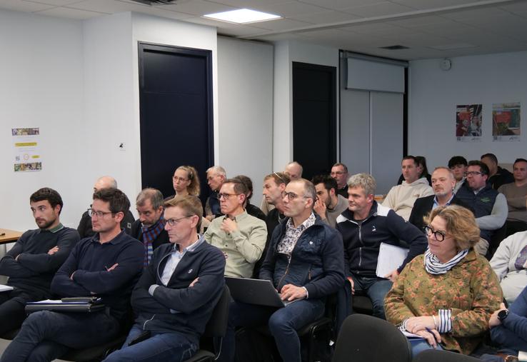 De nombreux acteurs économiques locaux, en végétal spécialisé notamment, ont pris part à la rencontre.
