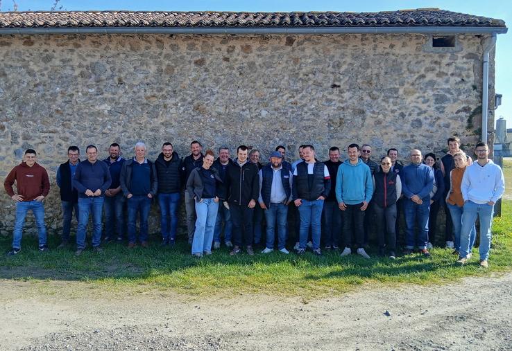 L'association des éleveurs Rouges des prés du Maine-et-Loire a tenu son AG au lycée agricole des Sicaudières, à Bressuire le mardi 24 mars.