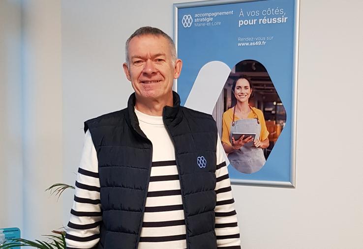 Philippe Saluden, expert-comptable, fiscaliste chez AS Maine-et-Loire.
